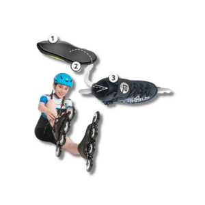 Rookie One Kids Inline Skate race setup deprojekt