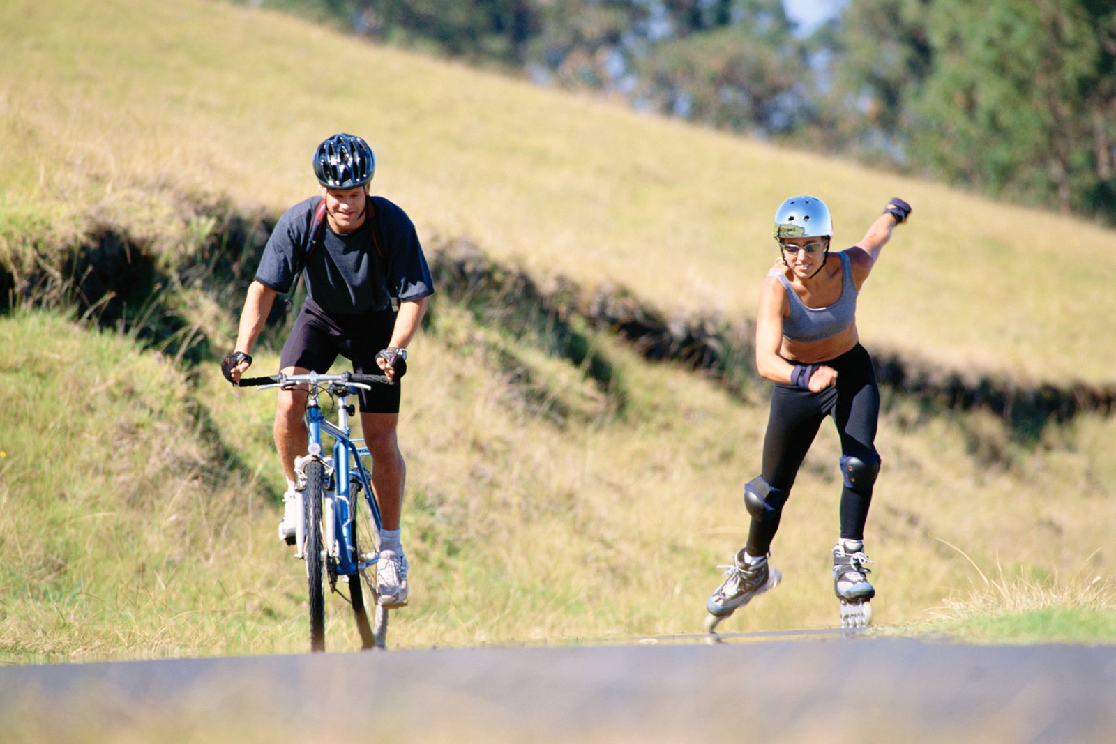 inline skating vs cycling deprojekt
