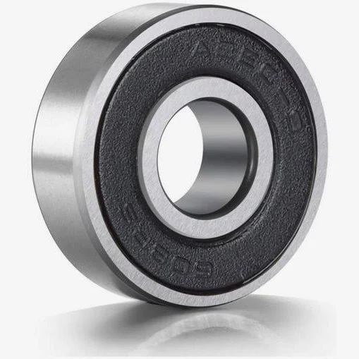 A close-up image of inline skate bearings, showcasing their intricate design and precision for optimal performance.